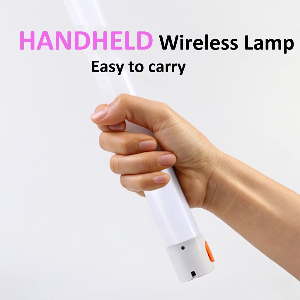 Tubo de Luz de Color RGB Barra de Luz Portátil para Fotografía 3 Modos de Iluminación Recargable por USB Barra de Luz Portátil para Fotos, Video, Película, Vlog(Blue,120cm/47.2in)