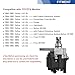 AiYiGu Ignition Distributor with Cap and Rotor 2.2L 4-cyl Compatible with Toyota Camry/MR2 1992-1995, Celica 1992-1996, Replaces 1905074010