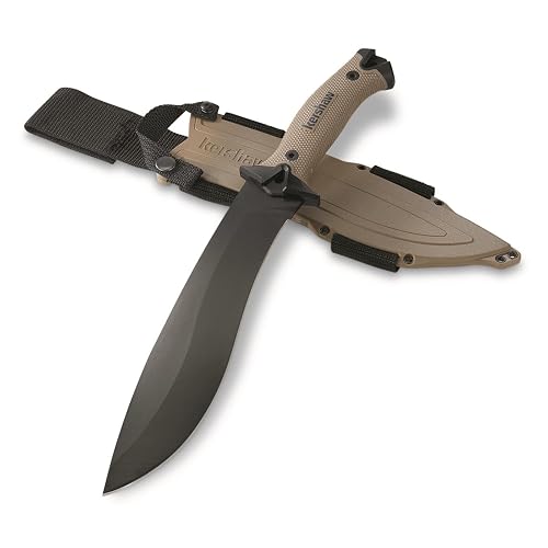 Kershaw Camp 10 Machete Tan Fixed product photo (Camp Tools & Knives) — ScooterReviewPro review