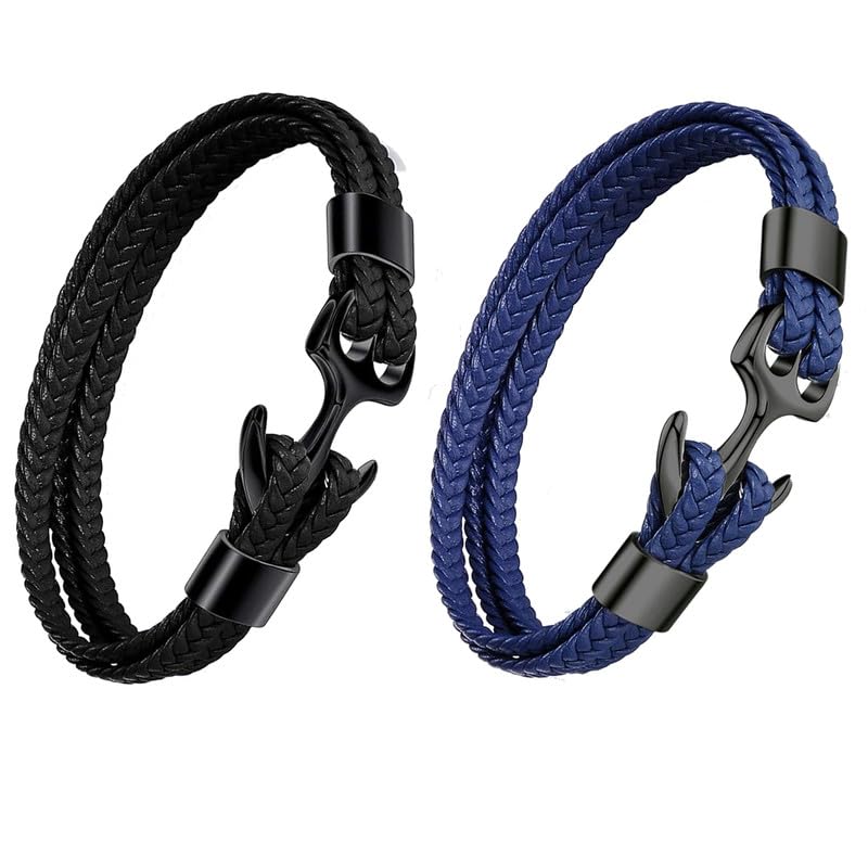 See full amazon price history chart for Fashion Frill Bracelets For Men Anchor Design Multistrand Wrapround Leather Bracelet For Men Boys Valentine Gift for Boyfriend Fashion Frill Bracelets For Men Anchor Design Multistrand Wrapround Leather Bracelet For Men Boys Valentine Gift for Boyfriend (B0CTMVLWL5) Amazon Price History, Amazon Price Tracker
