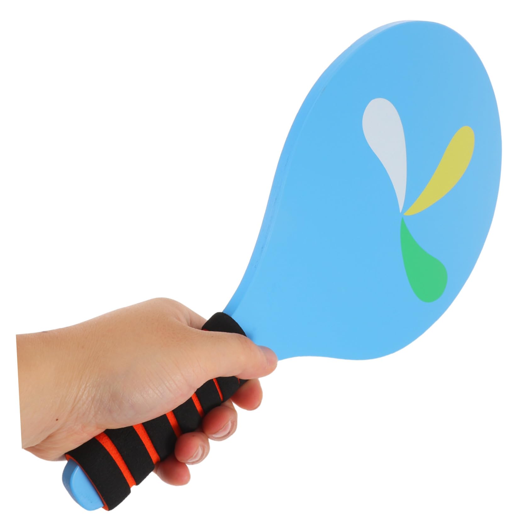 BESPORTBLE Set di Racchette da Badminton Rinforzato, per Adulti | Legno, Spugna e Piume D’anatra, Include Palline e Volani, per Parco e Uso All’aperto