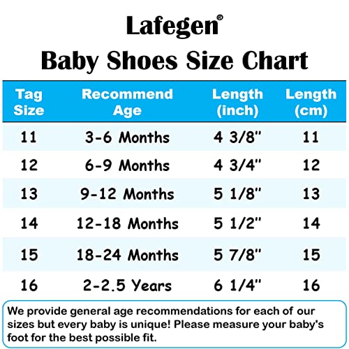 Lafegen Baby Boy Girl Walking Shoes Non Slip Soft Sole Infant Toddler Slipper Newborn Moccasins First Walker House Crib Sneaker Shoes thumb #5