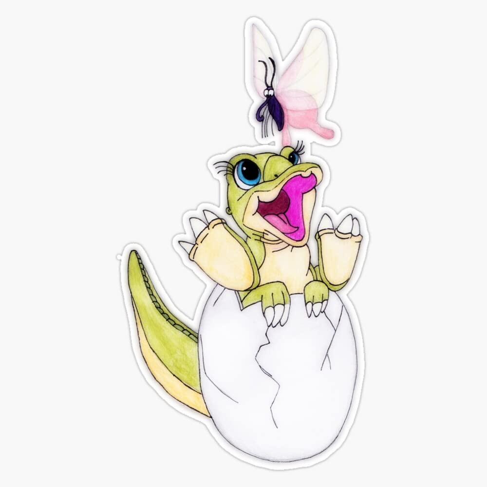 The Land Before Time: Baby Ducky Sticker Decal Size 5"
