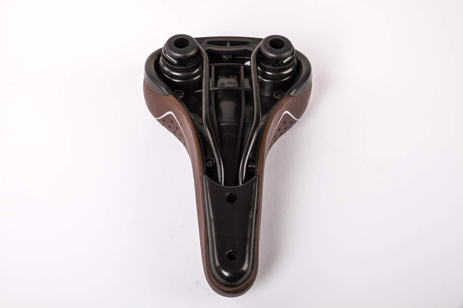 Fahrrad Sattel Herren Comfort Gel City Bike Sitz Braun weich und bequem Sport & Freizeit