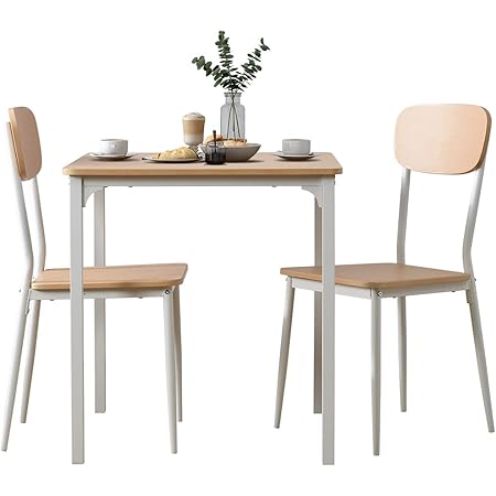Amazon アイリスプラザ ダイニングセット ダイニングテーブル セット 3点セット 2人掛け 2人用 ナチュラル Asp 75 ダイニングセット オンライン通販 Amazon アイリスプラザ ダイニングセット ダイニングテーブル セット 3点セット 2人掛け 2人用 ナチュラル Asp 75 ダイニングセット オンライン通販