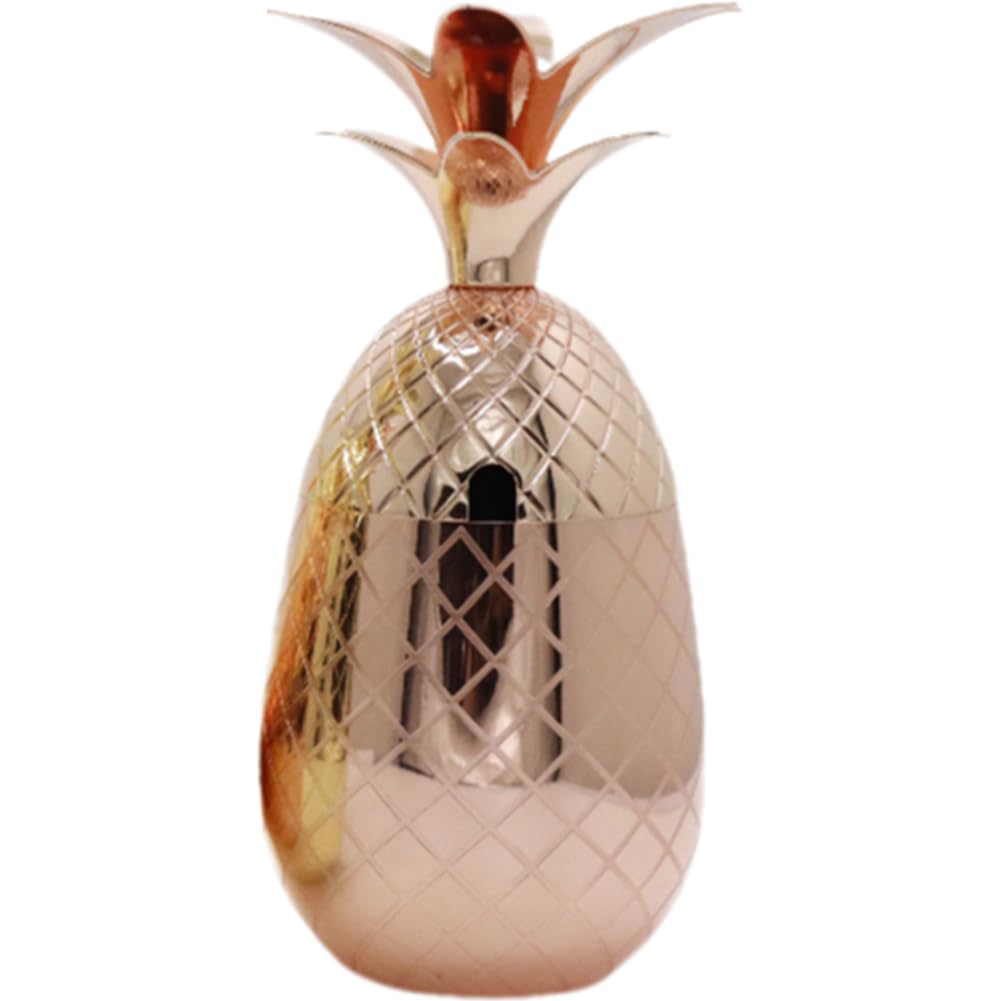 Tasse Ananas en Acier Inoxydable pour garder vos cocktails frais sans risque de casse