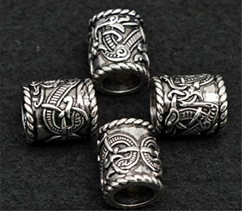 Bartperlen Sevenmy Norse Viking für Bart und Haar Charms