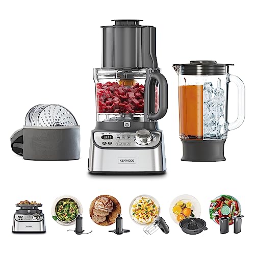 Kenwood MultiPro XL Weigh+ FDM72.990SS - Robot de cocina compacto con báscula y temporizador...