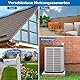 CIIC Taubenabwehr Spikes 11.6 m – 40er Pack Braun Vogelabwehr Spikes aus Kunststoff, für Balkon, Zaun, Fensterbank & Dach – Vogelschutz Spikes zum Tauben Vertreiben