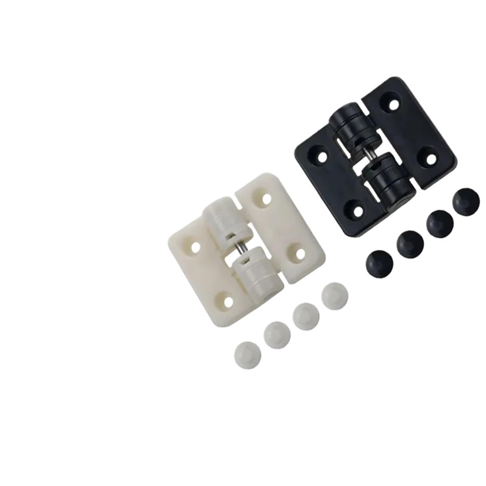 Ehfqpjybbo Black 90 Degree Limit Resin Positioning Torsion Hinge Cabinet Door Toolbox Equipment 1Pcs(Black)
