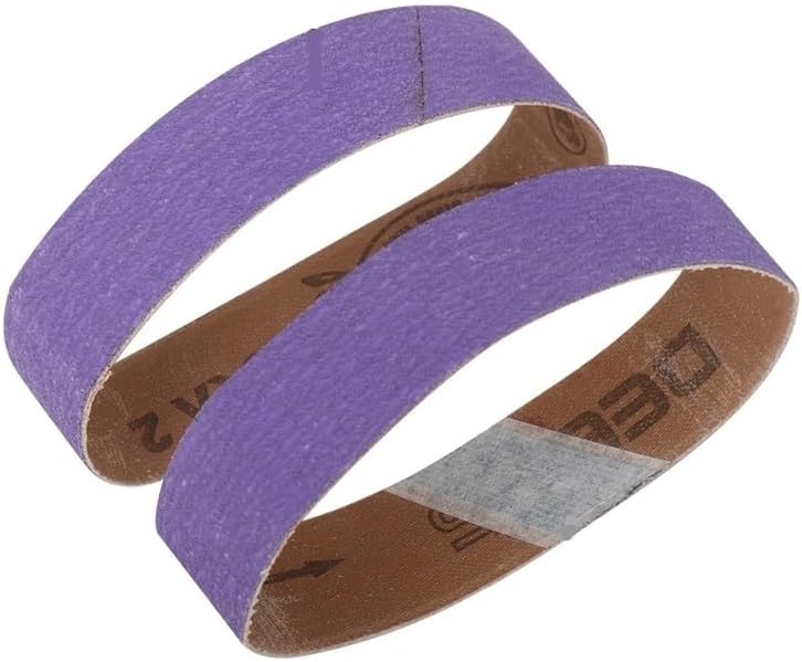 Sanding Belts, 20pcs 1/8 * 13 inch Sanding Belts, P80 120 Belt Sander Attachment Sandpaper, 330 30mm(80)