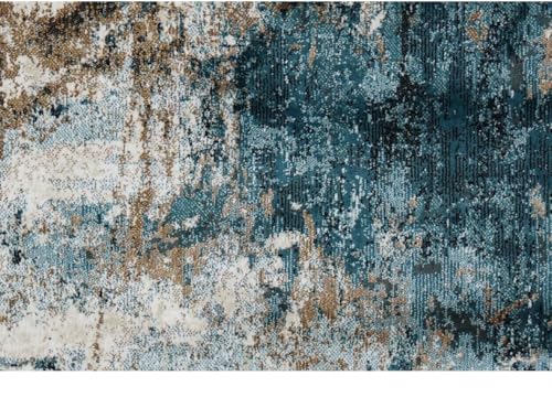 Image of Luxury Turkish Textured Rectangular Carpet - Soft, Elegant & Durable Area Rugs for Home & Office.Size 8X11Feet (240x335 cm) Aprrox