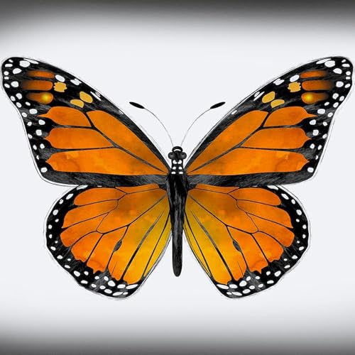 Taza Mágica de Cerámica CafePress 11 oz Mariposa Monarca miniatura 3