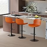 Youhauchair Taburetes Altos de Cocina Juego de 3, Taburete de Bar Regulable en...