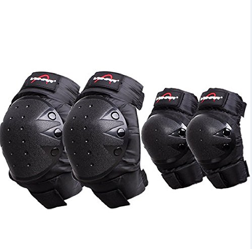 New Skateboard Roller Blading Elbow Knee Shin Wrist Safety Pads Set Extreme Sports Protective Safety Gear Pad Guard Racing Enforcer Off-road Dirt Bike Motocross Motorcycle Body Armor Equipment