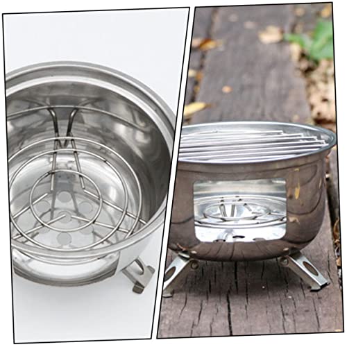 Réchaud de barbecue nomade avec grill de camping extérieur