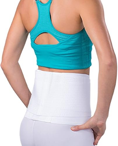 Miniatura 8 de Saunders S'port All Back Support with White Compression Shorts Hombre, XL (Cintura 40" - 42")