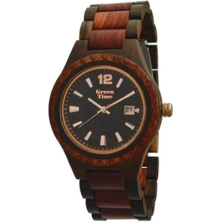 Orologio donna in legno Green Time by Zzero ZW074B : Amazon.it: Orologi