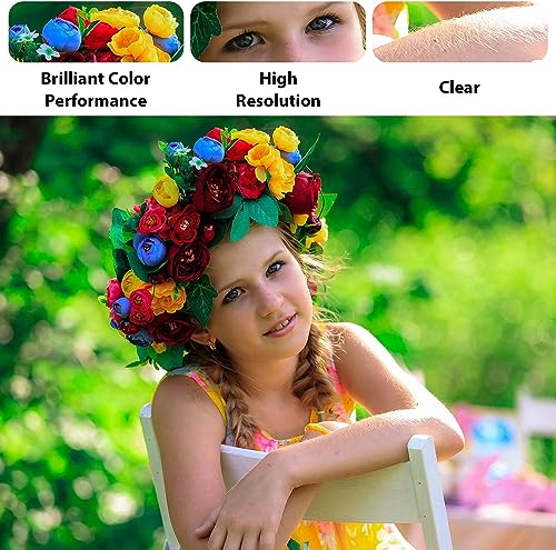 Image of BIGFALCON Professional 180 GSM 4R Size (4X6 inch) Glossy Cast Coated Inkjet Photo Paper 100 Sheets for all Inkjet Printer