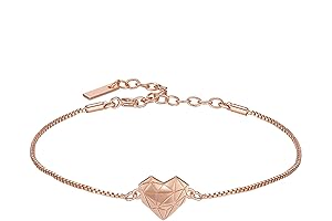 Elegant 14k Rose Gold Heart Bracelets for Women: A Cherished Expression of Love
