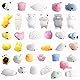 Amaza 36 Stück Squishy Kawaii Kleine Tiere Anti-Stress-Spielzeug (Mehrfarbig)