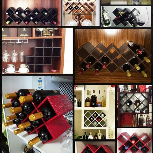 Soporte para botellas de vino de 5 celdas estilo europeo miniatura 6