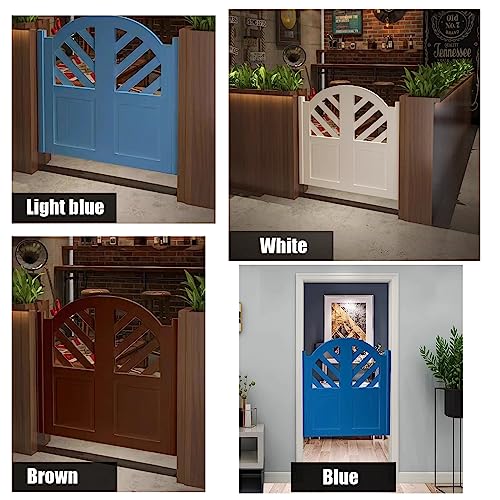 Cafe Swinging Doors, Interior Solid Wood Swing Door, Auto Close Hinges Saloon Doors Fence Cowboy Door,Unfinished Bar Kitchen Emporium Partition Parlor Butler Door ( Color : A , Size : W80Xh70Cm(31.49X #TOP2