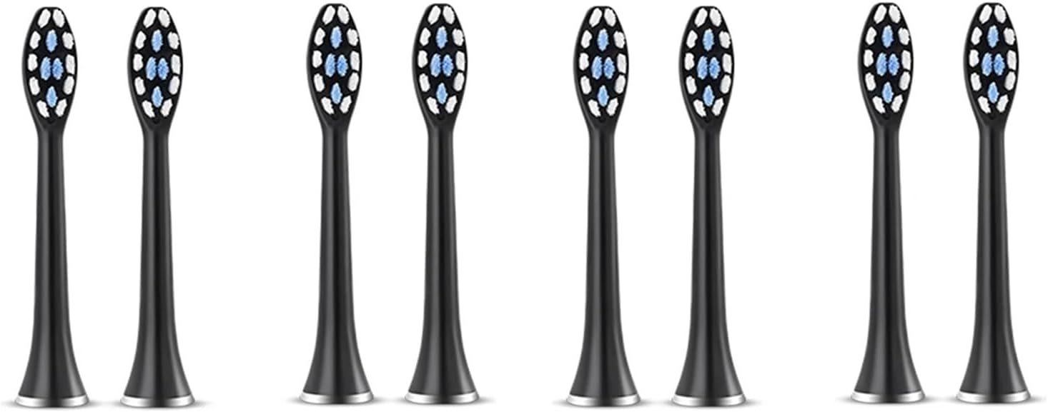 Compatible for Electric Toothbrush Replacement Heads Fit S7 Model Brush Heads Set(8 Pink Brush Head)