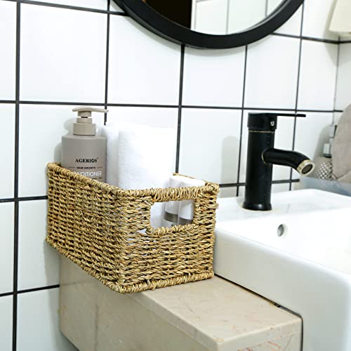 Hoonex HW-3C Wicker Baskets For Storage, Seagrass Baskets thumb #4