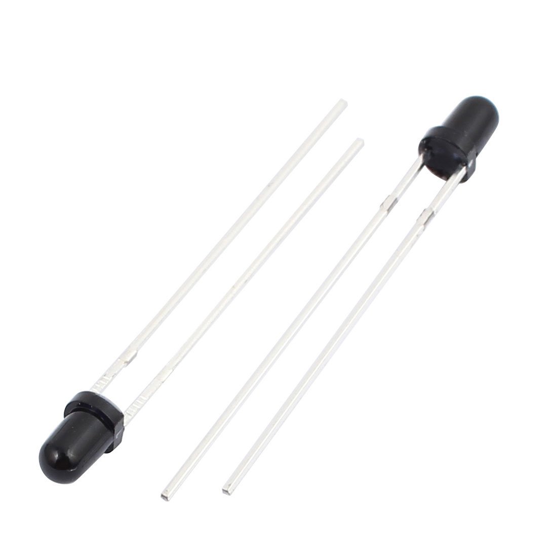 Aexit 100Pcs CHT3019-1 2Pins 3mm Round Head Infrared Receiver Photodiodes IR Diode (9de878f4b68ef91d702ffb52ff0641d2)