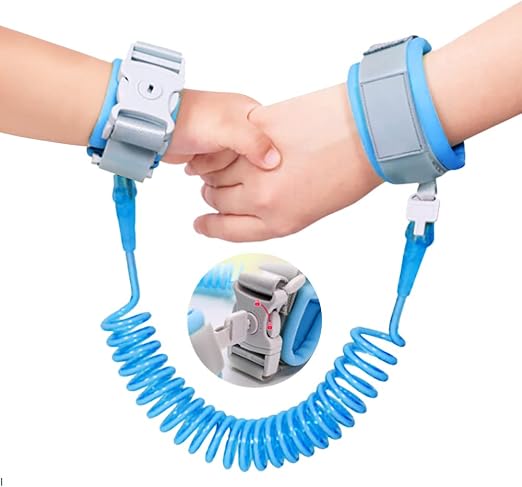 Vinmooog Bracelet et Harnais Anti-Perte 4-en-1 avec Câble Extensible 2 m