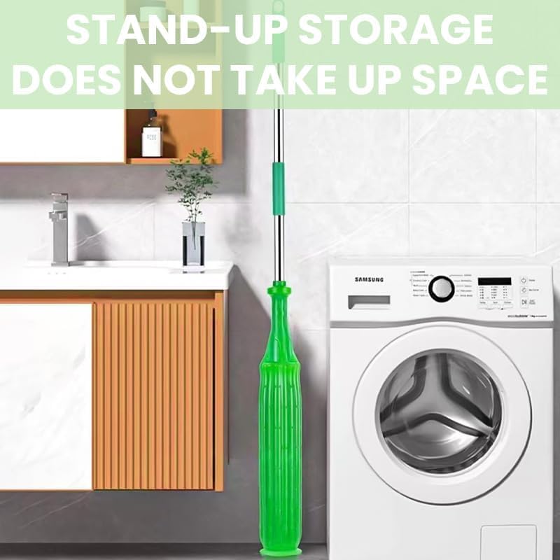 Image of QONETIC Microfiber Twist Mop for Floor Cleaning - Squeeze Stick, Durable, Easy to Use Cleaner, Effective Poocha for Hardwood, Tile, and Laminate for Floor Easy to Use (Twist mop - 0368)