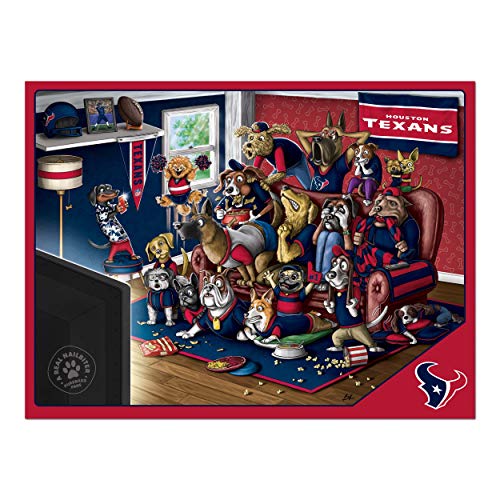 Image of YouTheFan NFL Purebred Fans 500pc Puzzle - A Real Nailbiter