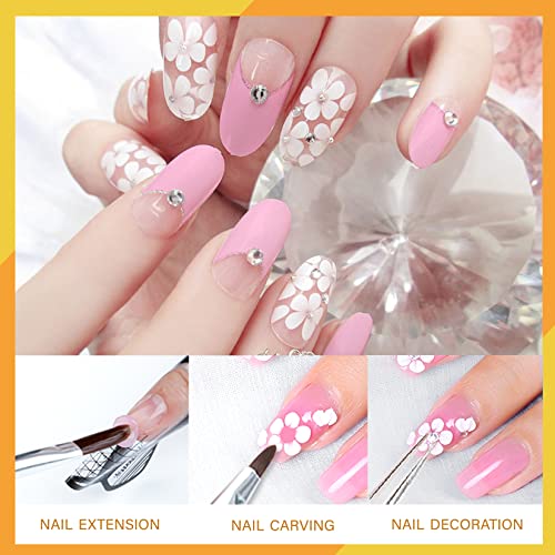Morovan Acrylic Powder Set - 24 Colors Acrylic Powder Glitter Acrylic Nail Powder Polymer Acrylic Powders For Acrylic Nails Extension Carving Diy Beginners #TOP4