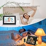 Anna Bella Digital Picture Frame 10.1 Inch IPS HD Touch Screen WiFi Smart Digital Photo Frame with Auto-Rotate, Easy Setup to Share Photos or Videos Remotely via AiMOR APP Black - Image 5