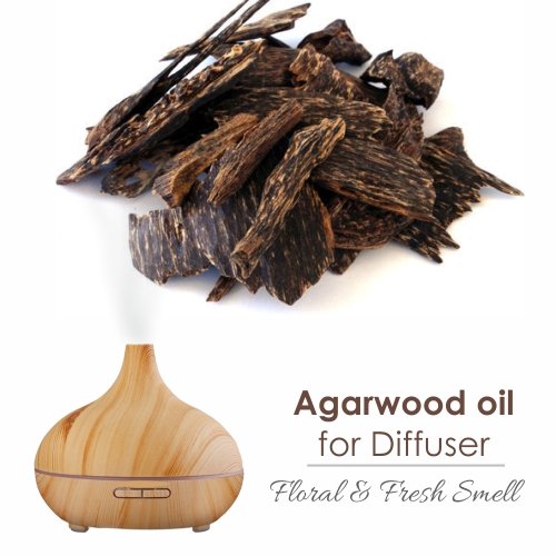 Image of Salvia Agarwood Oil with Dropper 100% Natural Pure Undiluted Uncut Essential Oil 250ml