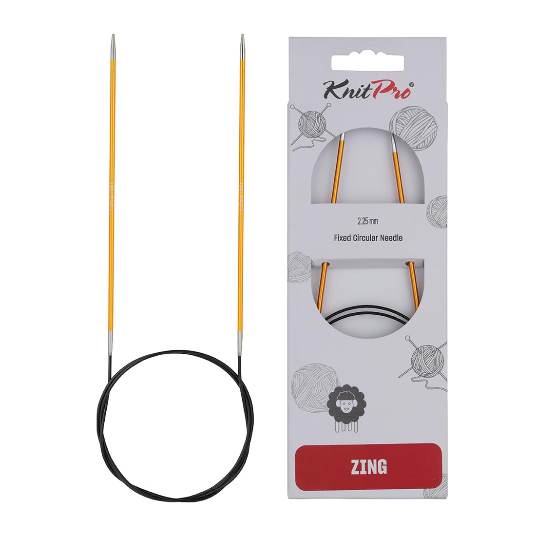 Amazon.com: KnitPro Zing Fixed Circular Needles 32