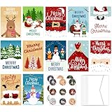 Thèmes classiques de Noël : Comprend des designs emblématiques – renne, bonhomme de neige, figurine magique – pour partager l’esprit de Noël avec la famille, les amis ou les collègues.