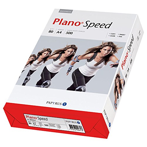 2500x Papier A4 80g Kopierpapier Druckerpapier Tinte Fax Multispeed Plano Speed Weiß