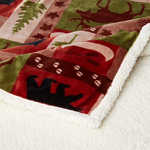 Carstens, Inc. Patchwork Lodge Plush Bedding Set, Twin #TOP4