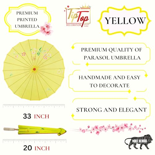 Image of Parasol Japanese Traditional Umbrella (33 Inch) (Authentic) (Handmade) (1 Piece)