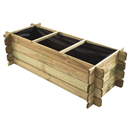 Produktfoto von SIENAGARD 963822 Hochbeet Nikolo 140 x 60 x 40 cm