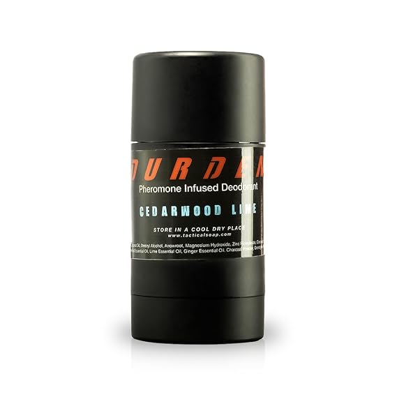 Trifecta 3-Pack Pheromone Infused Natural Deodorant for Men - Maverick, Durden, and Bond Tactical Soap Aluminum Free Deodorant