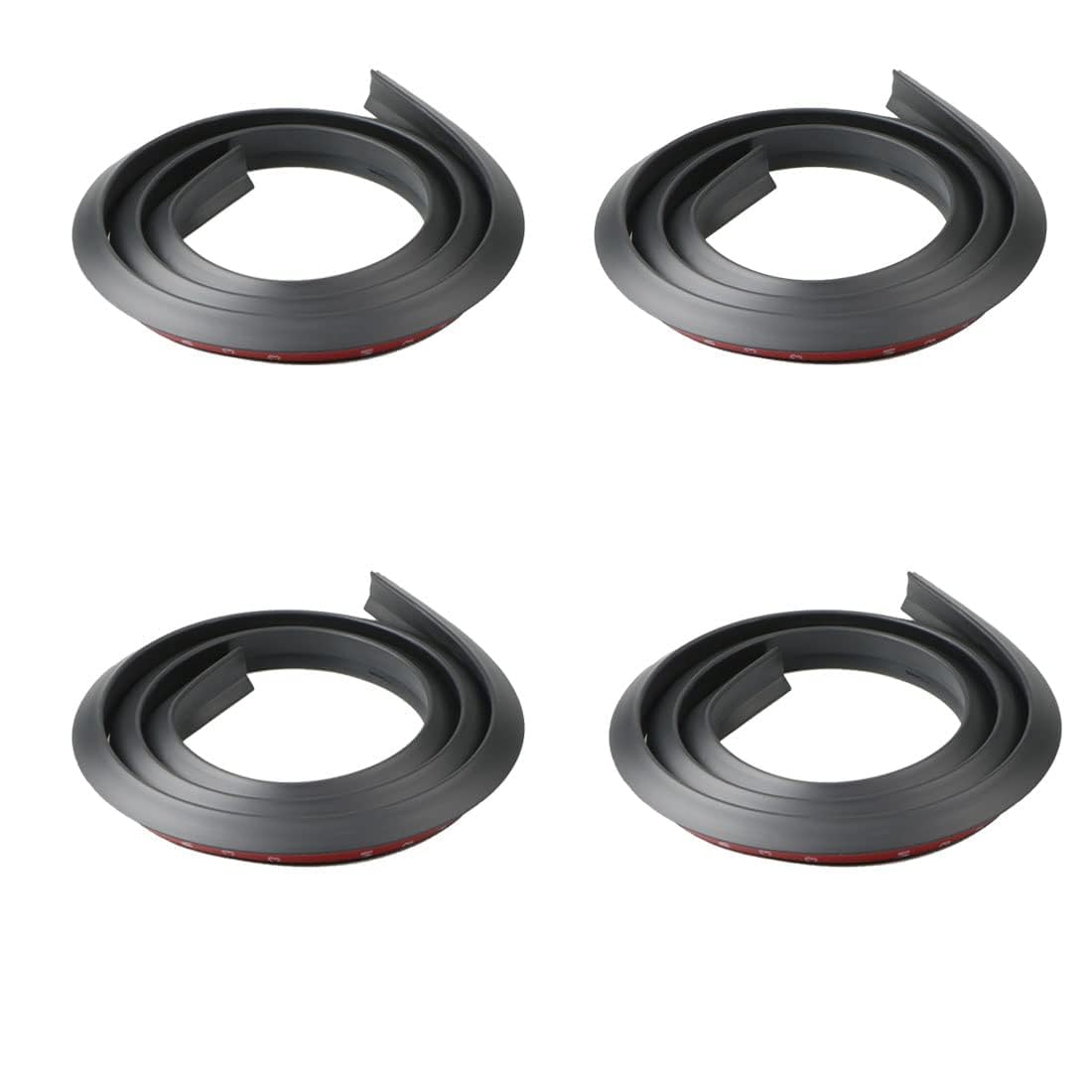 Onemaji Bla-Ck 4 Pcs Car Wheel Arch Guard For Mitsubishi Colt Z30 2004-2012, Wheel Arch Trim Auto Tyre Eyebrow Expander Protector Against Dirt And Damage,-5Cm