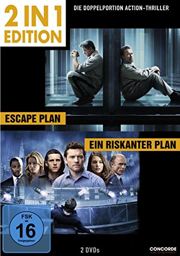 Escape Plan / Ein riskanter Plan (2 in 1 Edition, 2 Discs) [Alemania] [DVD]