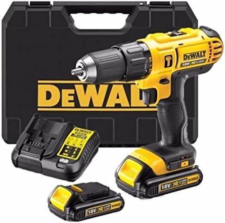DEWALT GG107 18V Combi Drill X2 Upgraded 1.5AH Batteries Fast Cha...