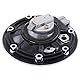 Tankdeckel Kraftstofftankdeckel Abdeckung Tankverschluss mit 2 Schlüsseln für Kawasaki ER 500 GPX 600R 750 R GPZ 500S GTR 1000 KLE 500 ZRX 1200 S ZR 7 ZR 550 B ZX6R ZX9R ZX-7R ZXR 750 J ZZR 1100 600 D
