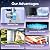 Sihao Tankless Water Heater Propane Gas, Outdoor Portable Hot Water Heater Instant Water with Digital Temperature Display For Camping Bath (10L)