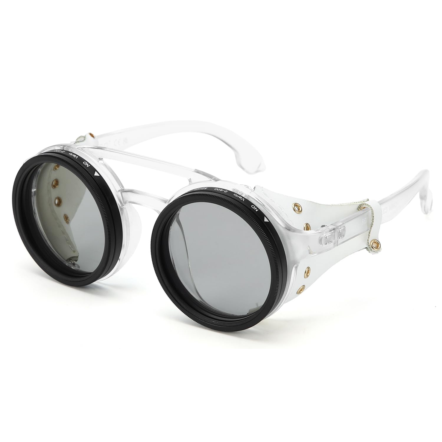 Adjustable Tint Steampunk Sunglasses