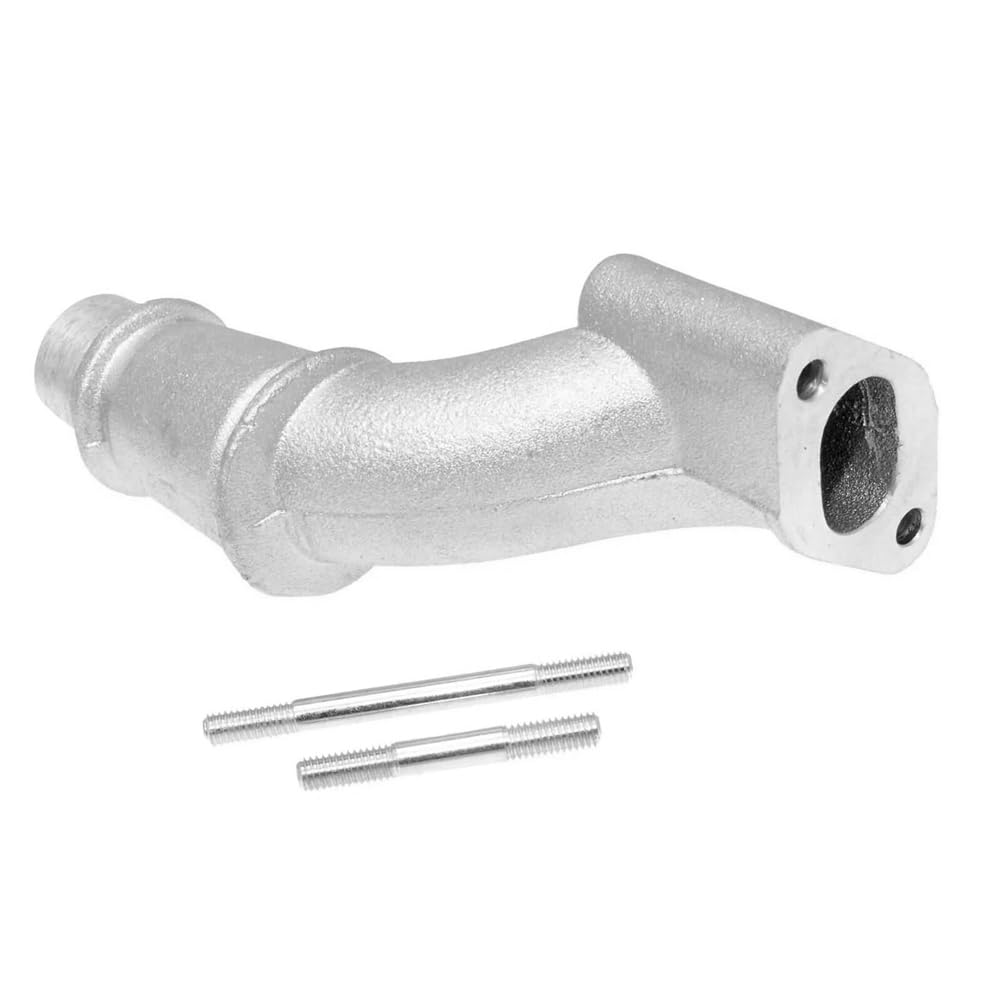 P o l i n i 215.0002 - Collettore Aspirazione Diametro 24mm per V e s p a 50 Special, 125 Primavera, ET3 – Imbocco a 2 Fori per Carburatore PHBL 24